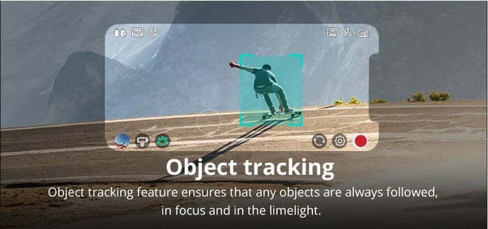 Object tracking moza mini s